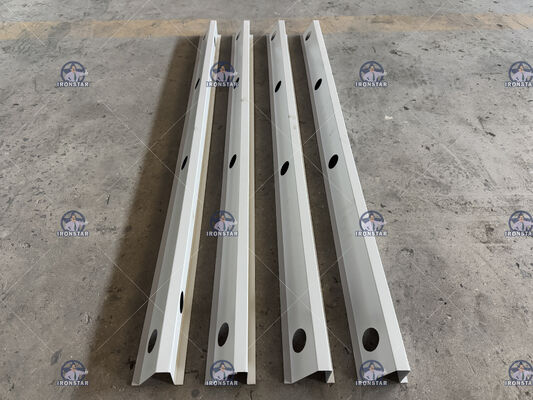 “Omega Channel Machine with Punching Holes Customized Omega Channel Forming Machine with Online Punching Holes Device To USA ”