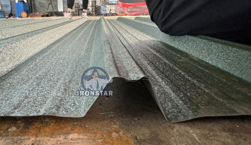 “Double Layer Roll Forming Machine 6 Rib Trapezoidal and 6 Rib Bamboo Tile 2 Layer Roofing Sheet Making Machine for Romania”