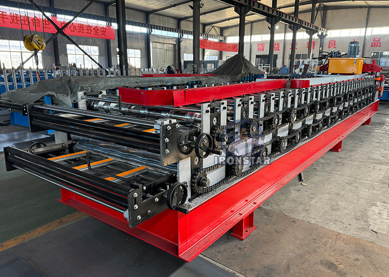 “Kazakhstan Standard Wall Cladding Panel Roll Forming Machine Automatic Standing Seam Roof Profile Making Machine High Speed Metal Wall Cladding Roll Former Galvanized Standing Seam Panel Machine”