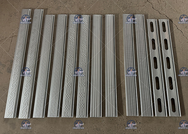 “Perforated Rolling Shutter Door Roll Forming Line Venezuela Automatic Punching Roller Shutter Slat Making Machine”