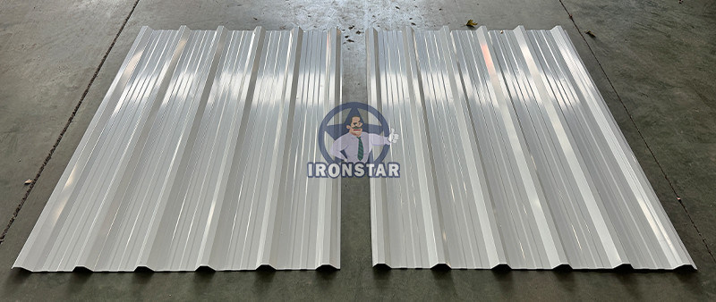 “Ironstar Full Automatic PLC Control 6 Rib and 6 Rib Trapezoidal Sheet Double Layer Roll Forming Machine 2 Layer Double Deck Metal Roofing Sheet Making Machine Production Line for America”